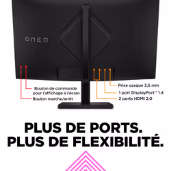 HP OMEN by HP Écran gamer incurvé QHD 165 Hz OMEN 31,5 pouces - OMEN 32c - Vue supplémentaire 12