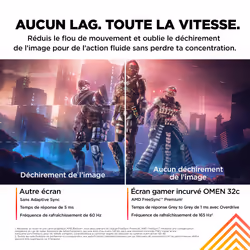 HP OMEN by HP Écran gamer incurvé QHD 165 Hz OMEN 31,5 pouces - OMEN 32c - Vue supplémentaire 18