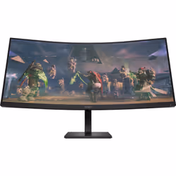 HP OMEN by HP Écran gamer incurvé WQHD 165 Hz OMEN 34 pouces - OMEN 34c, 86,4 cm (34"), 3440 x 1440 pixels, Wide Quad HD, LED ...