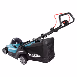 Makita LM004GZ tondeuse à gazon Tondeuse à gazon poussée Batterie Noir, Bleu