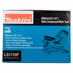 Makita LS1110F scie à onglets 4500 tr/min 1450 W - Vue supplémentaire 12