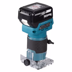 Routeur sans fil Makita DRT52Z; 18 V (sans batterie et chargeur) - Vue supplémentaire 12