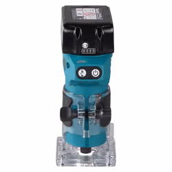 Routeur sans fil Makita DRT52Z; 18 V (sans batterie et chargeur) - Vue supplémentaire 7