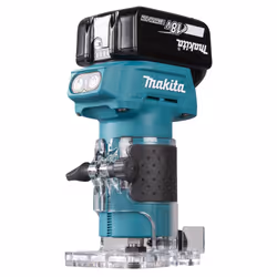 Routeur sans fil Makita DRT52Z; 18 V (sans batterie et chargeur) - Vue supplémentaire 8