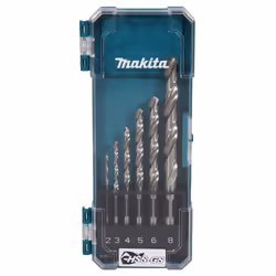 Jeu de forets pour le métal Makita D-78346; 2-8 mm; 6 unités