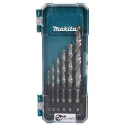 Jeu de forets pour le métal Makita D-78346; 2-8 mm; 6 unités