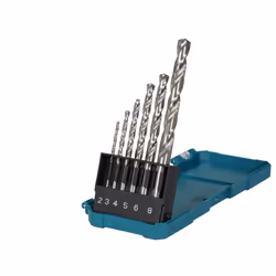 Jeu de forets pour le métal Makita D-78346; 2-8 mm; 6 unités