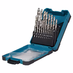 Jeu de forets en métal Makita D-78352; 1-10 mm; 19 unités