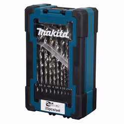 Jeu de forets pour le métal Makita D-78368; 1-13 mm; 25 unités