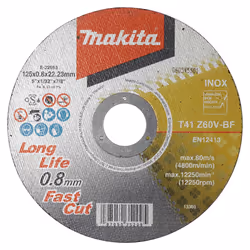 Disque abrasif Makita E-22953-12; 125x0,8 mm; 12 unités