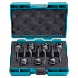 Jeu de douilles à impact Makita E-23628; T30-T70; 7 unités