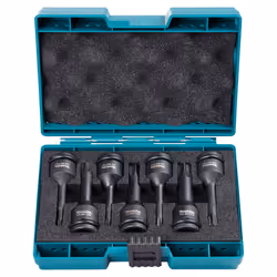 Jeu de douilles à impact Makita E-23628; T30-T70; 7 unités