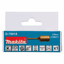 Fraise diamantée Makita D-79918; 6,0 mm; M14