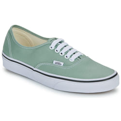 Chaussures Homme - VANS - Authentic - Vert - Tige en Textile - Lacets