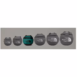 The North Face OS sac de voyage 71 L Nylon, Polyester Noir, Vert - Vue supplémentaire 5