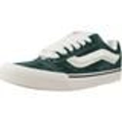 Chaussures basses à lacet pour adulte VANS Knu Skool Vert - Homme - Lacets - Plat - Daim-Nubuck
