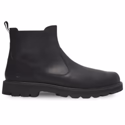 Bottes - TIMBERLAND - Britton Road Mid Chelsea - Cuir - Noir - Homme