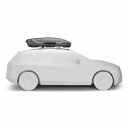 Thule Motion 3 L Coffre de toit rigide Titane