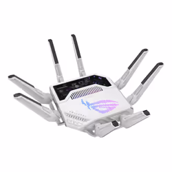 ASUS ROG Rapture GT-BE19000AI routeur sans fil 10 Gigabit Ethernet Tri-bande (2,4 GHz / 5 GHz / 6 GHz) Blanc - Vue supplémentaire 2