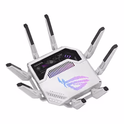 ASUS ROG Rapture GT-BE19000AI routeur sans fil 10 Gigabit Ethernet Tri-bande (2,4 GHz / 5 GHz / 6 GHz) Blanc - Vue supplémentaire 5