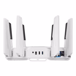 ASUS ROG Rapture GT-BE19000AI routeur sans fil 10 Gigabit Ethernet Tri-bande (2,4 GHz / 5 GHz / 6 GHz) Blanc - Vue supplémentaire 7