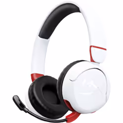 HyperX Cloud Mini — Casque sans fil pour gaming (blanc), Sans fil, Jouer, 20 - 20000 Hz, 132 g, Casque, Blanc