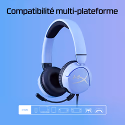 HyperX Cloud Mini — Casque pour gaming (lavande) - Vue supplémentaire 8