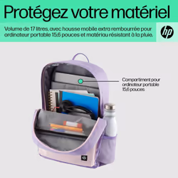HP Sac à dos Campus (lavande)