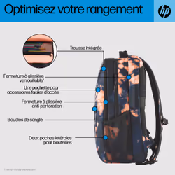 HP Sac à dos Campus XL Tie Dye - Vue supplémentaire 10