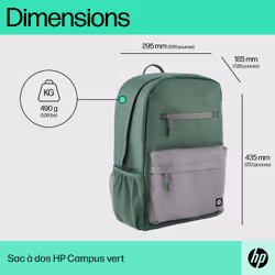 HP Sac à dos Campus (vert) - Vue supplémentaire 13