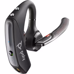 POLY Micro-casque Voyager 5200 UC USB-A + dongle BT600 TAA, Sans fil, Bureau/Centre d'appels, 20 g, Casque, Noir