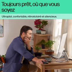 HP Clavier filaire rétroéclairé 400 - Vue supplémentaire 10