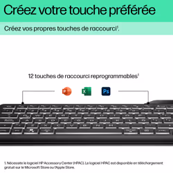 HP Clavier filaire rétroéclairé 400 - Vue supplémentaire 8
