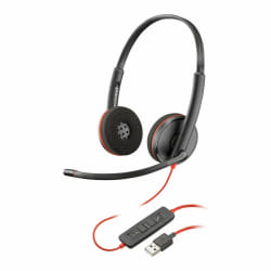 HP Poly Blackwire C3220 Noir