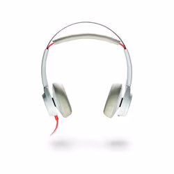 POLY BLACKWIRE 7225 USB-C WHITE, Avec fil, Appels/Musique, Casque, Blanc
