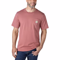 Carhartt Relaxed Fit Heavyweight K87 Pocket T-shirt, rouge, taille L pour Hommes