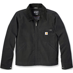 Carhartt Rugged Flex Relaxed Fit Duck Detroit Veste, noir, taille S pour Hommes
