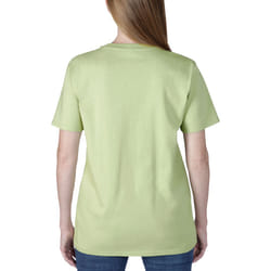 Carhartt Loose Fit Heavyweight K87 Pocket T-Shirt Femme, vert, taille M pour Femmes