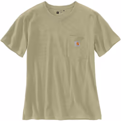 Carhartt Loose Fit Heavyweight K87 Pocket T-Shirt Femme, vert, taille XS pour Femmes
