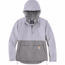 Carhartt Rain Defender Loose Fit Lightweight Packable Veste femme, gris-pourpre, taille L pour Femmes