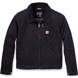 Carhartt Rugged Flex Relaxed Fit Canvas Detroit Veste Femme, noir, taille S pour Femmes