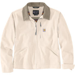 Carhartt Rugged Flex Relaxed Fit Canvas Detroit Veste Femme, beige, taille L pour Femmes