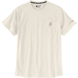 Carhartt Force Relaxed Fit Midweight Short Sleeve Pocket T-shirt, beige, taille 2XL pour Hommes