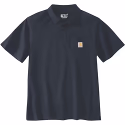 Carhartt Loose Fit Short-Sleeve Pocket Polo, bleu, taille XL pour Hommes