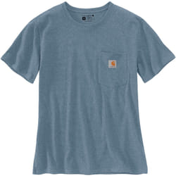Carhartt Loose Fit Heavyweight Short-Sleeve Pocket 2024 T-shirt, gris-bleu, taille XL pour Hommes