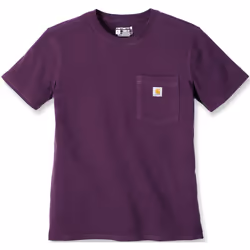 Carhartt Loose Fit Heavyweight Short-Sleeve Pocket 2024 T-shirt, pourpre, taille XS pour Hommes