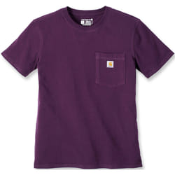 Carhartt Loose Fit Heavyweight Short-Sleeve Pocket 2024 T-shirt, pourpre, taille M pour Hommes