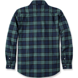 Carhartt Loose Fit Heavyweight Flannel Long-Sleeve Plaid Chemise, vert, taille XL pour Hommes