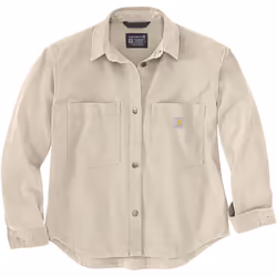 Carhartt Rugged Flex Loose Fit Heavyweight Duck Chemise femme, beige, taille M pour Femmes