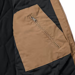 Carhartt Montana Rugged Flex Relaxed Fit Duck Gilet, brun, taille 2XL pour Hommes - Vue supplémentaire 5